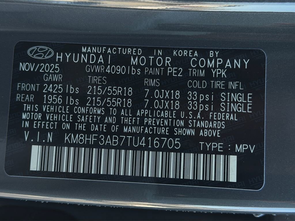 New 2026 Hyundai Kona SEL Sport image 25