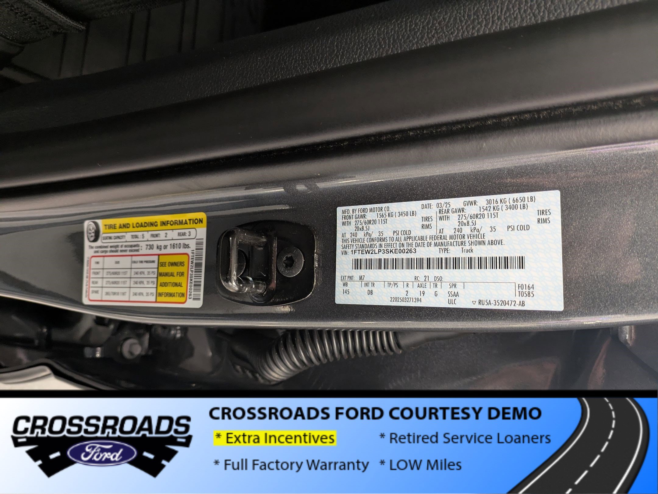 New 2025 Ford F150 STX w/ Equipment Group 200A image 41