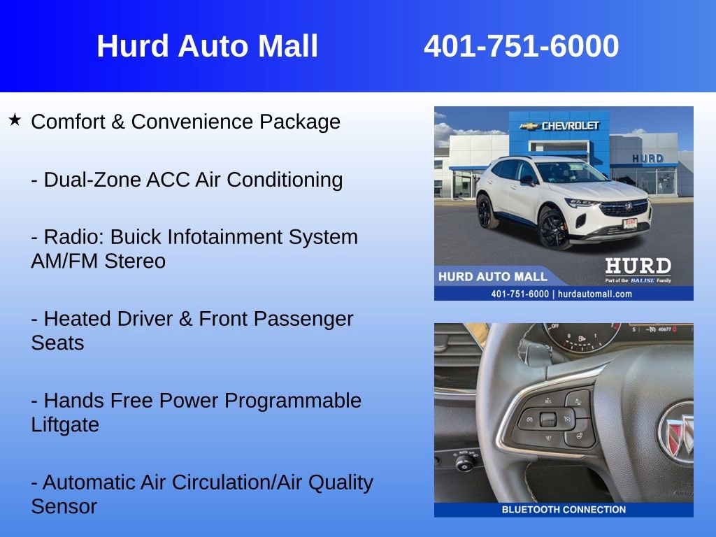 Certified 2022 Buick Envision Preferred image 12