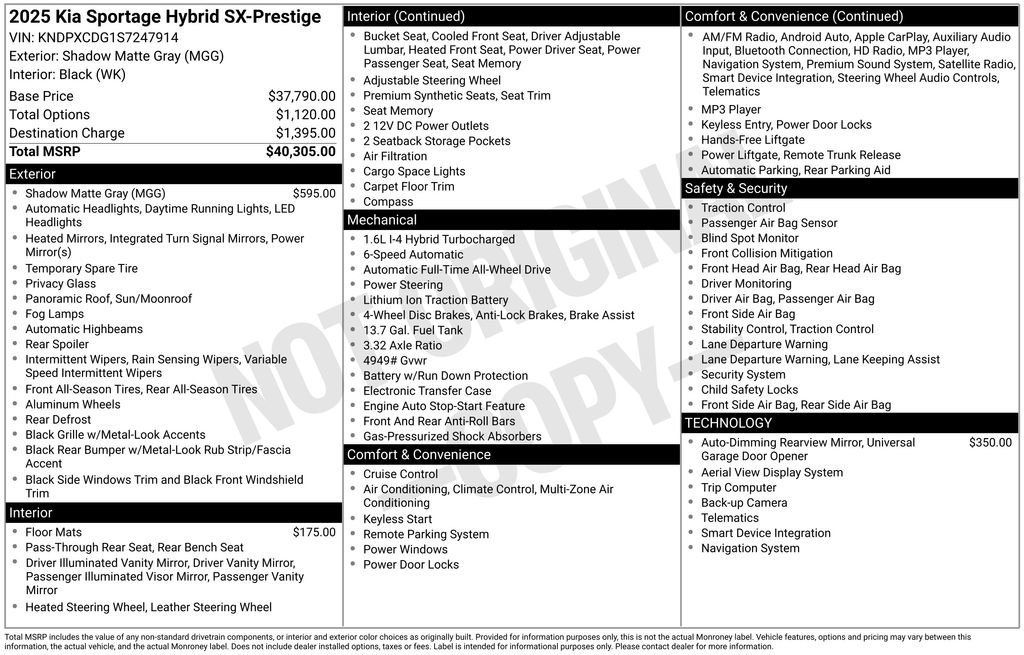 Used 2025 Kia Sportage SX Prestige video 3