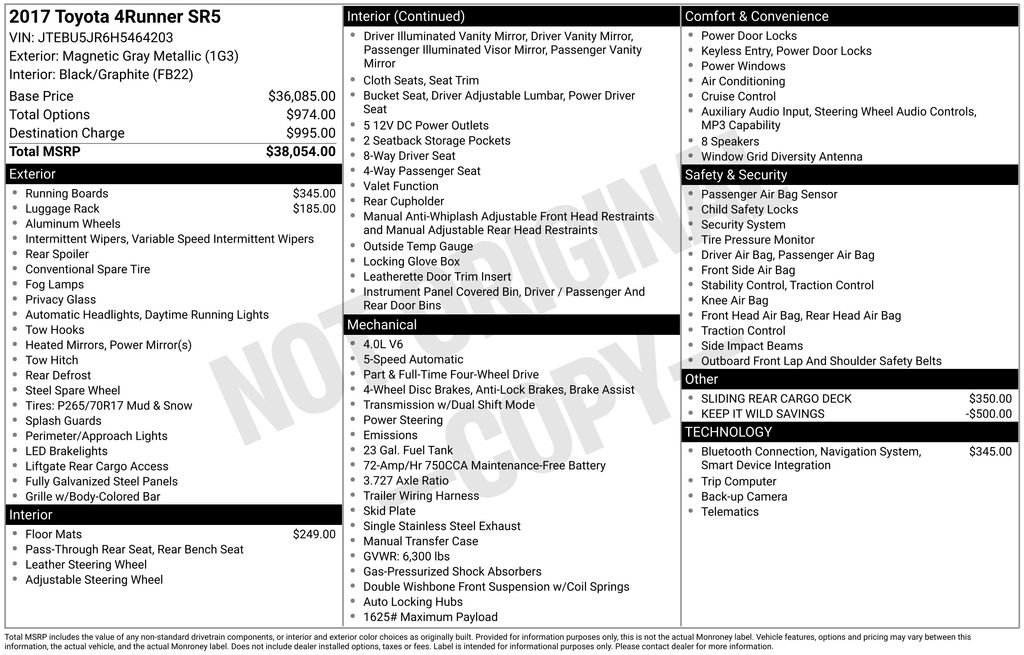 Used 2017 Toyota 4Runner SR5 image 38