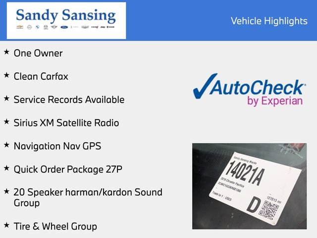 Used 2019 Chrysler Pacifica Limited w/ Tire & Wheel Group FWD image 7