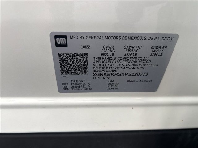 Certified 2023 Chevrolet Blazer RS w/ Driver Confidence II Package image 34