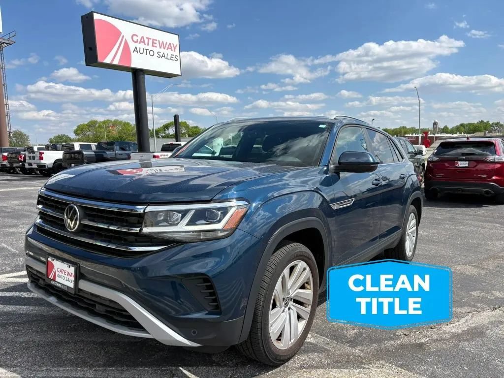 Used 2020 Volkswagen Atlas Cross Sport SE w/ Towing Package AWD/4WD image 1