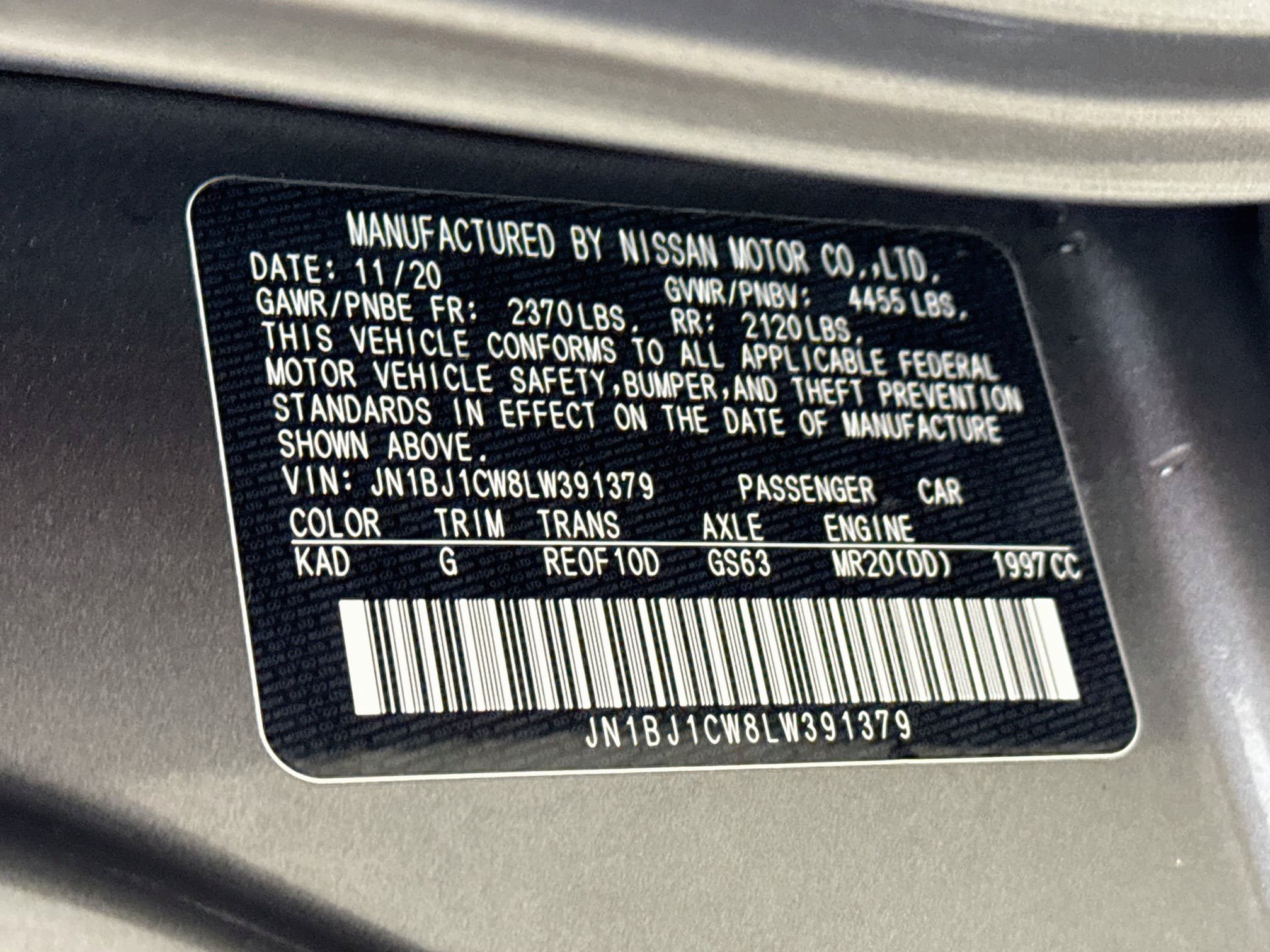 Used 2020 Nissan Rogue Sport SV w/ Technology Package AWD/4WD image 30