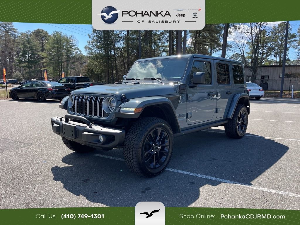 Certified 2025 Jeep Wrangler Unlimited Sahara