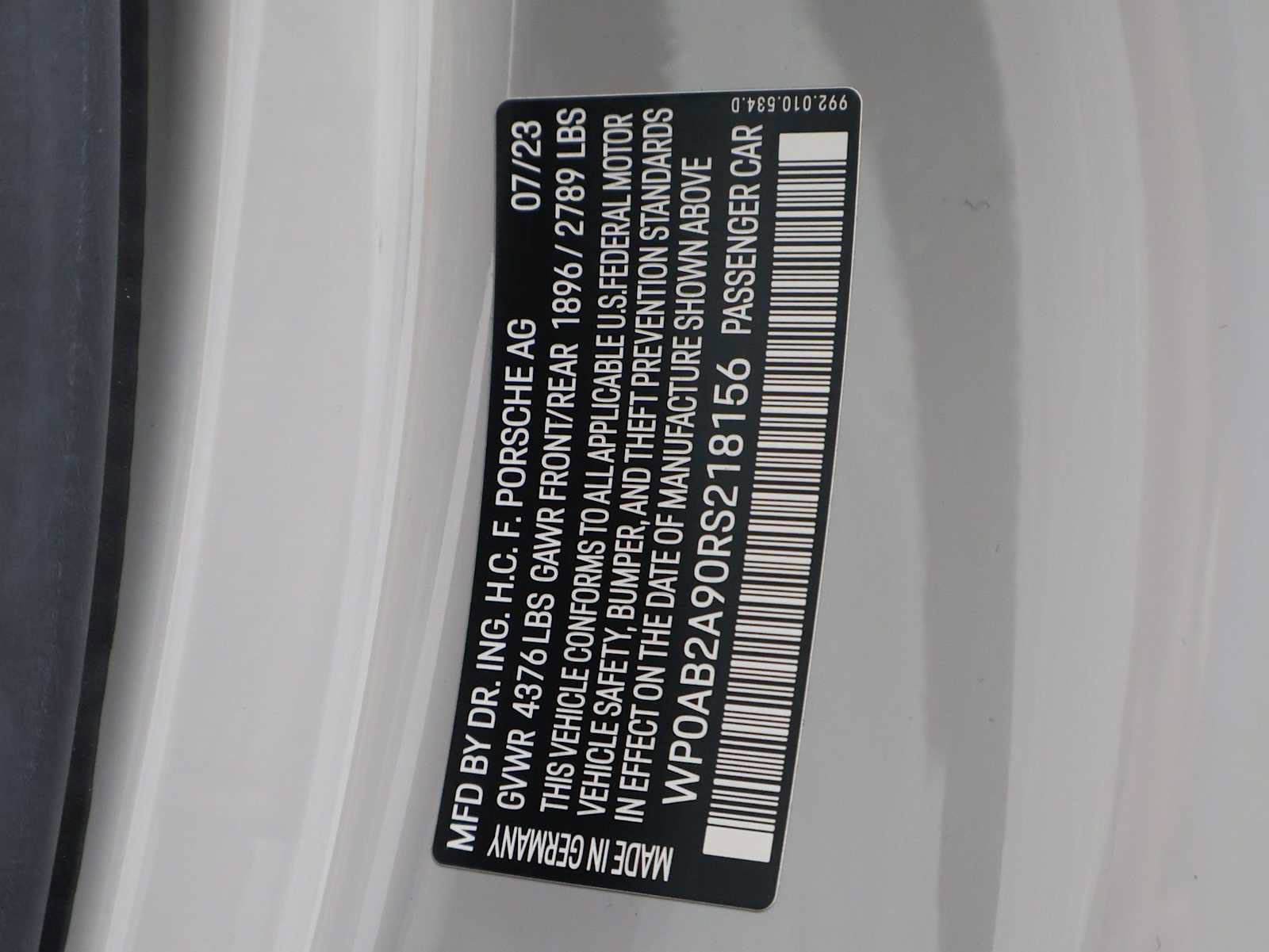 Certified 2024 Porsche 911 GT3 RS image 44