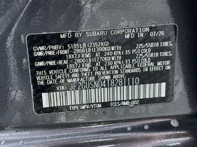 New 2026 Subaru Crosstrek 2.5i Limited AWD/4WD image 32