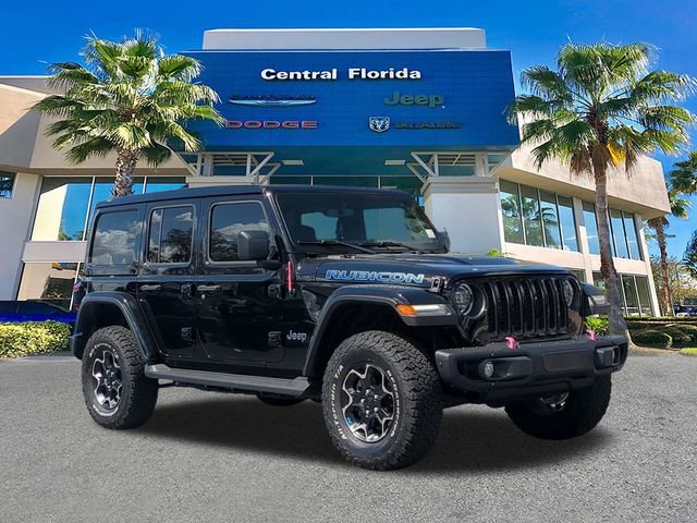Certified 2023 Jeep Wrangler Unlimited Rubicon 4xe w/ Steel Bumper Group image 2
