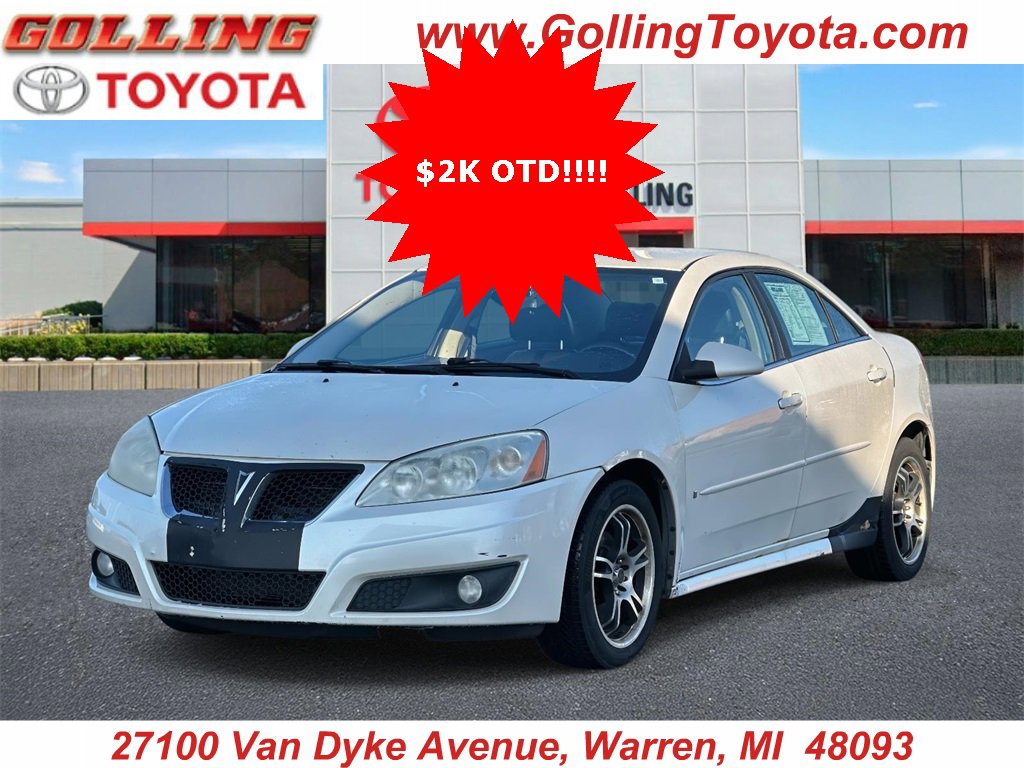 Used 2009 Pontiac G6 Sedan w/ Sport Package 2