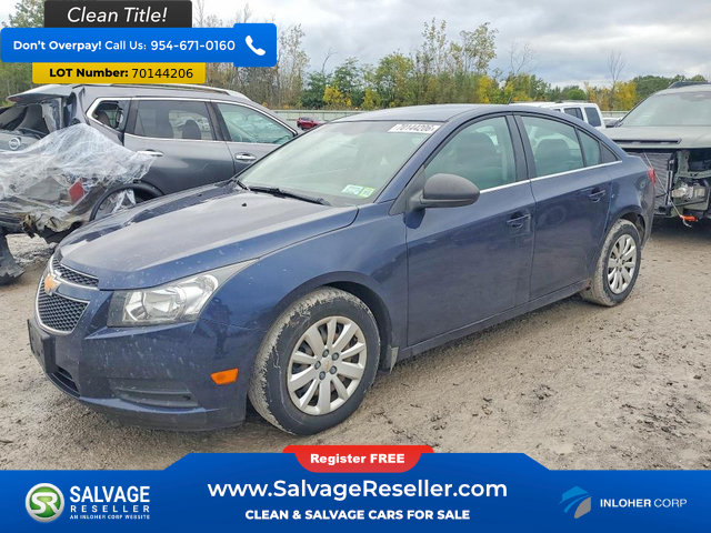 Used 2011 Chevrolet Cruze LS w/ Connectivity Package