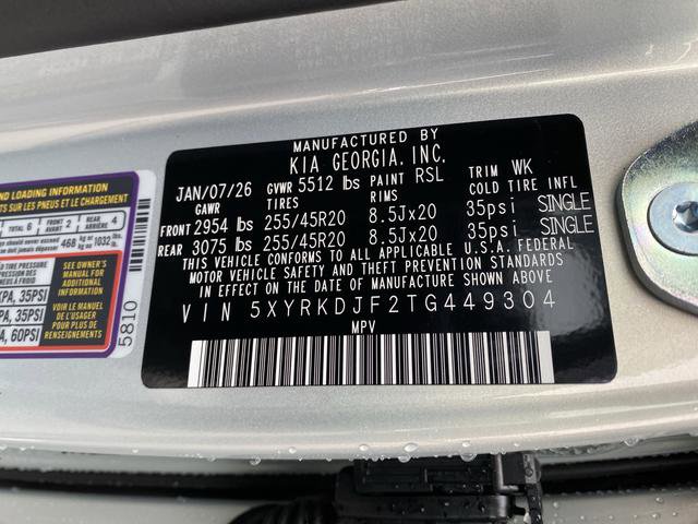 New 2026 Kia Sorento SX Prestige image 50