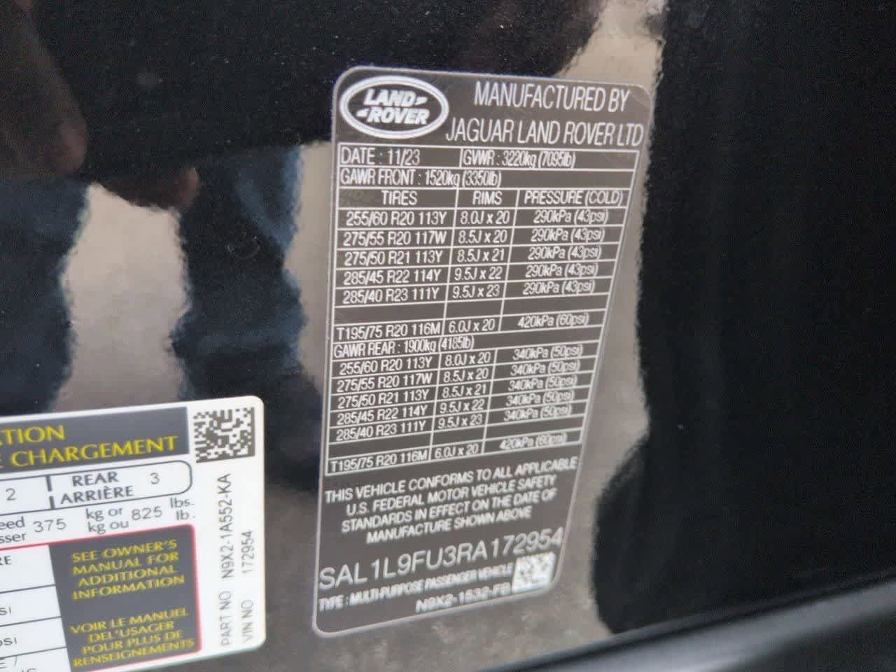 Used 2024 Land Rover Range Rover Sport Dynamic SE AWD/4WD image 38