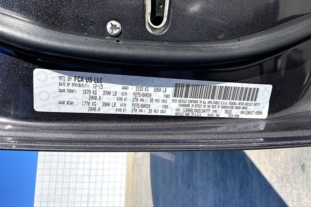 Used 2016 RAM 1500 Big Horn image 37