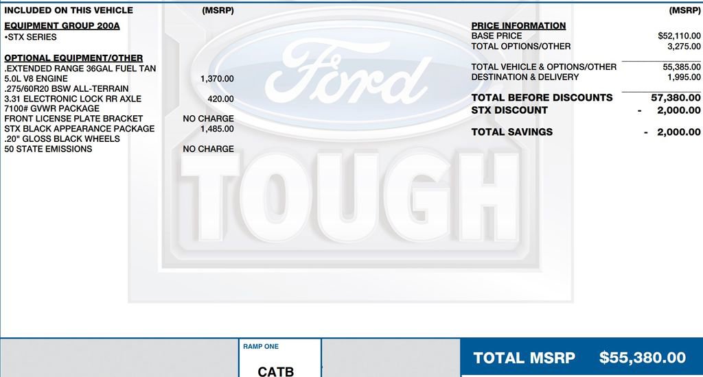 Used 2024 Ford F150 STX w/ STX Black Appearance Package AWD/4WD image 25