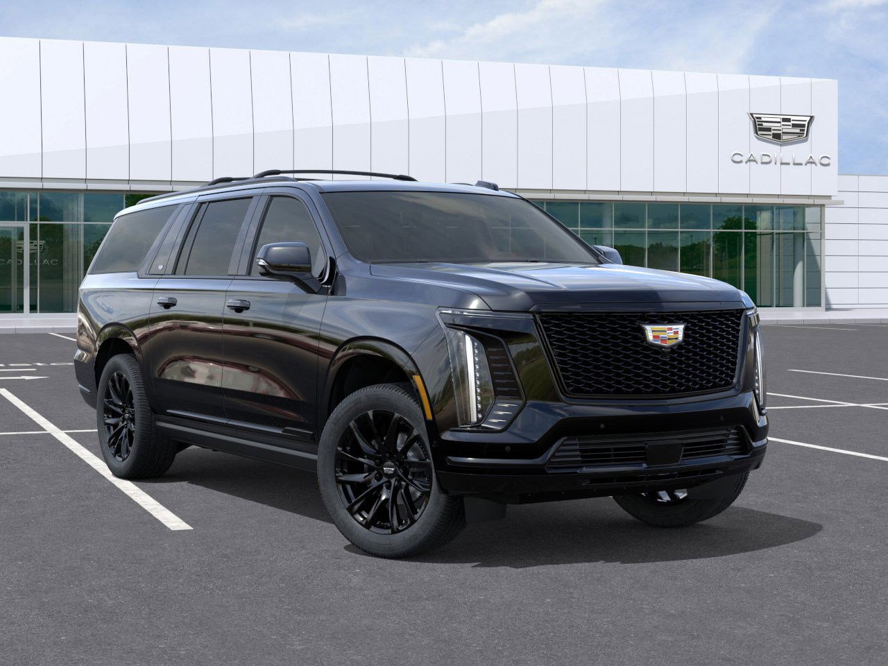 New 2026 Cadillac Escalade ESV Sport w/ LPO, ONYX Package image 7