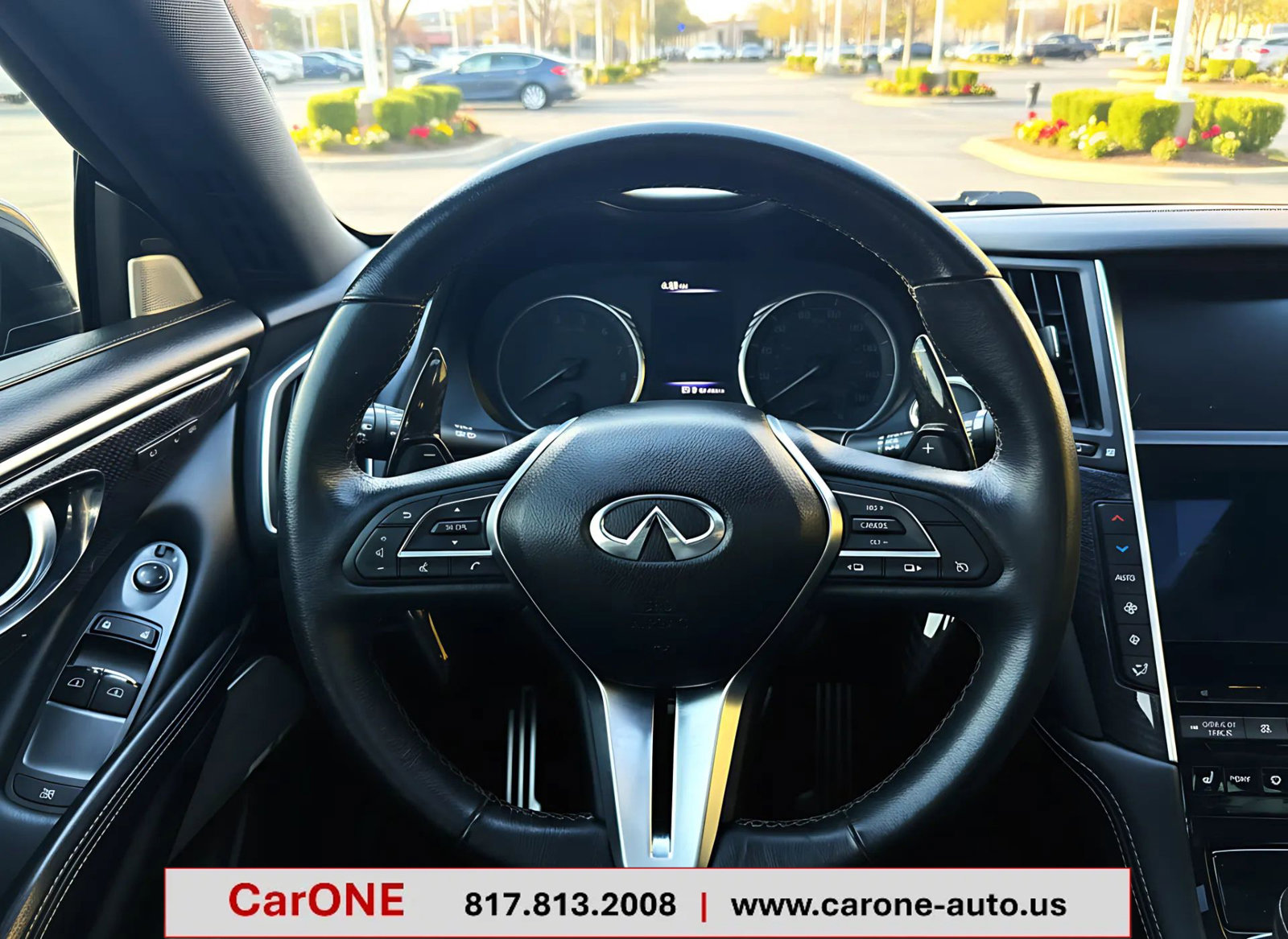 Used 2018 INFINITI Q60 Red Sport 400 w/ Sensory Package 3.0T Sport image 16