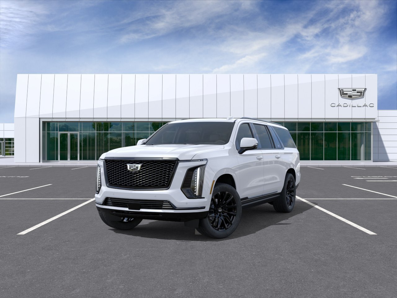New 2026 Cadillac Escalade ESV Sport w/ LPO, ONYX Package AWD/4WD image 8