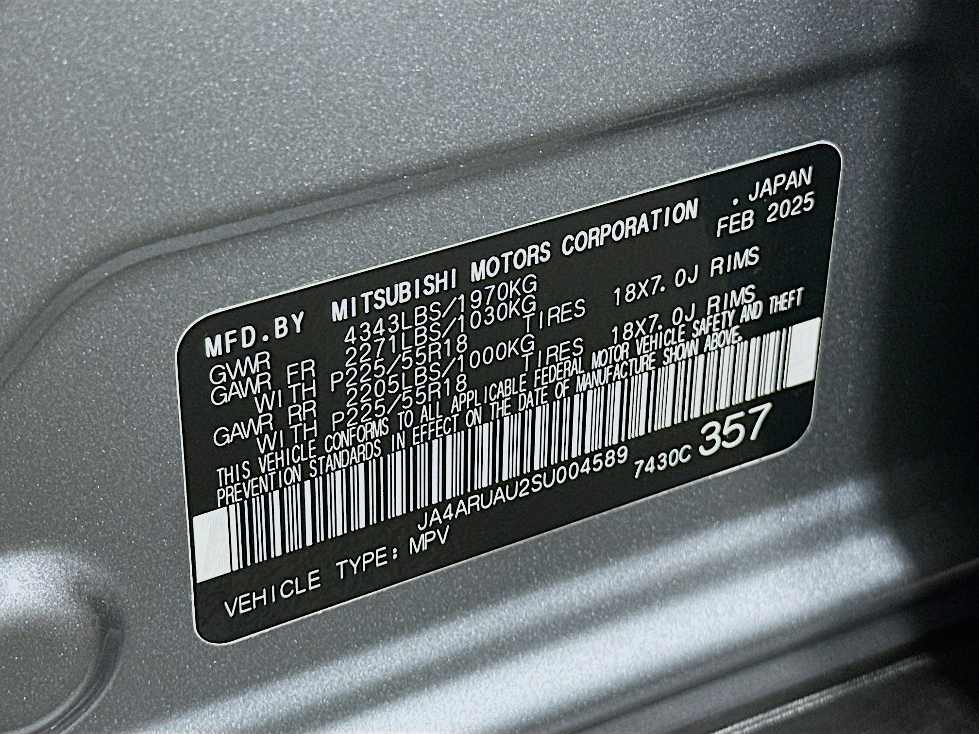 Used 2025 Mitsubishi Outlander Sport LE image 12