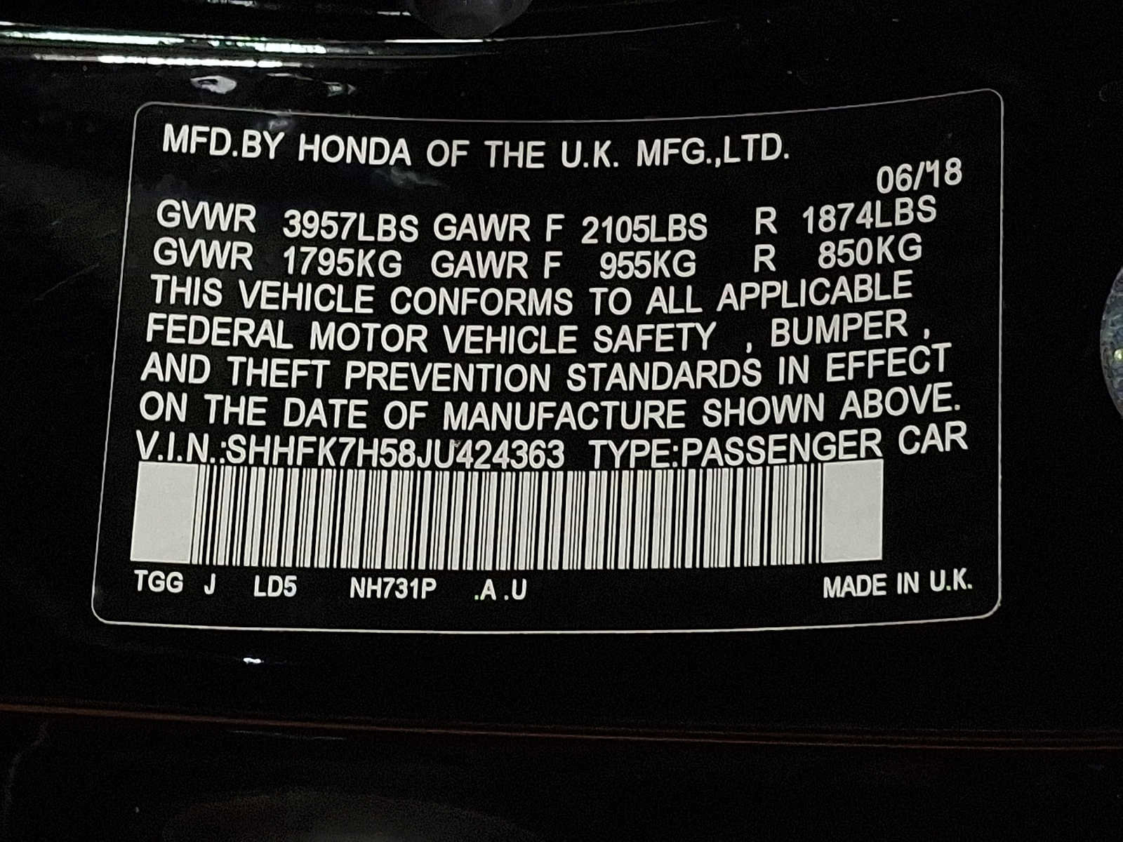 Used 2018 Honda Civic EX image 25