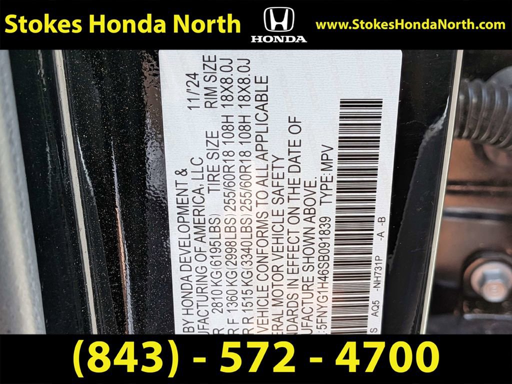 Certified 2025 Honda Pilot EX-L image 9