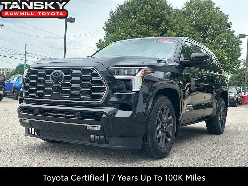 Certified 2026 Toyota Sequoia Platinum AWD/4WD image 1