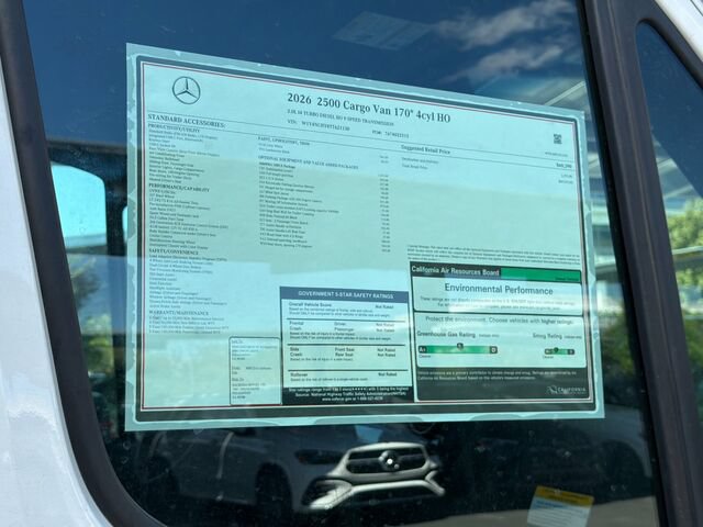 New 2026 Mercedes-Benz Sprinter 2500 image 25