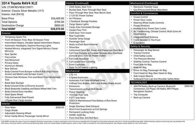 Used 2014 Toyota RAV4 XLE image 34