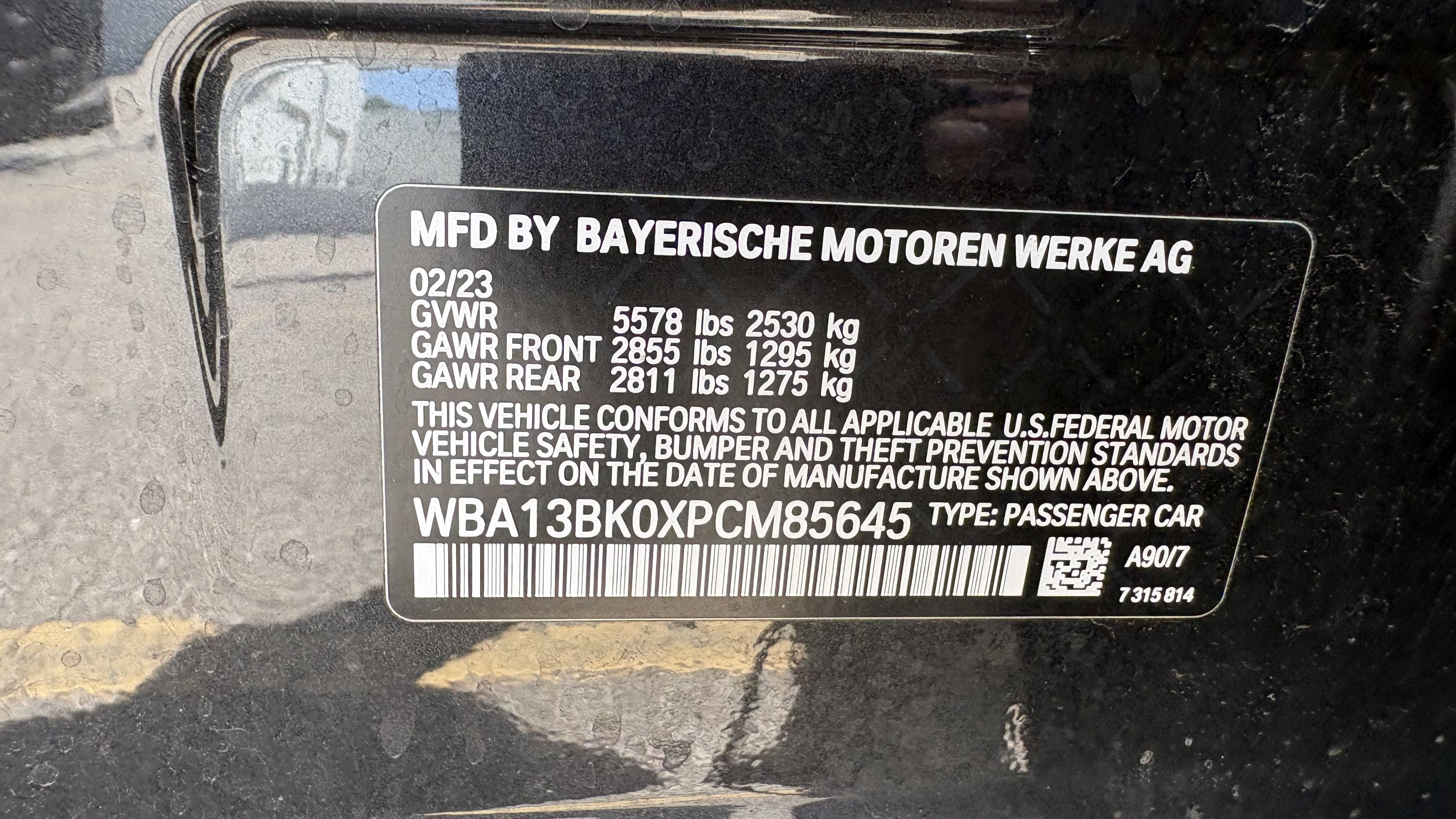Certified 2023 BMW M550i xDrive w/ Dynamic Handling Package AWD/4WD image 16