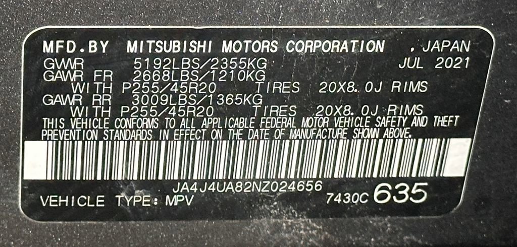 Used 2022 Mitsubishi Outlander SE AWD/4WD image 58