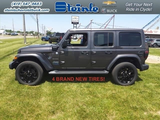 Used 2021 Jeep Wrangler Unlimited Sahara w/ Cold Weather Group image 1