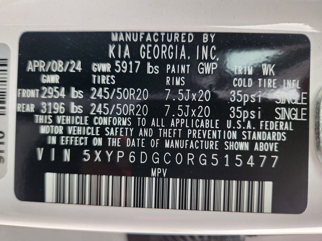 Certified 2024 Kia Telluride S w/ S Sunroof Package image 30