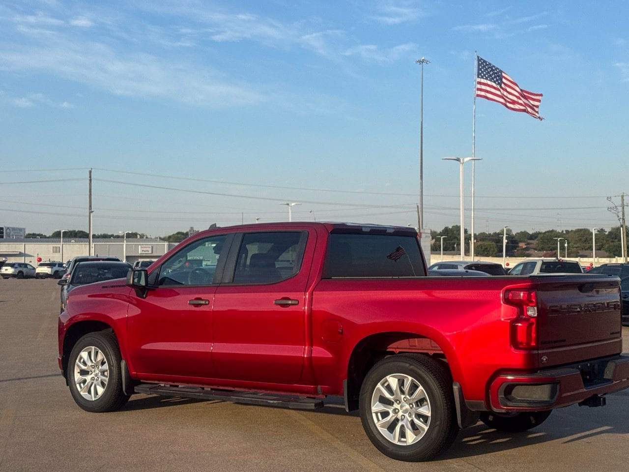 Used 2022 Chevrolet Silverado 1500 Custom w/ LPO, Dark Essentials Package RWD image 15