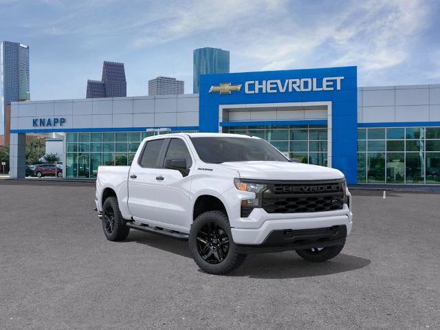 New 2026 Chevrolet Silverado 1500 Custom w/ Turbomax Blackout Package AWD/4WD image 1