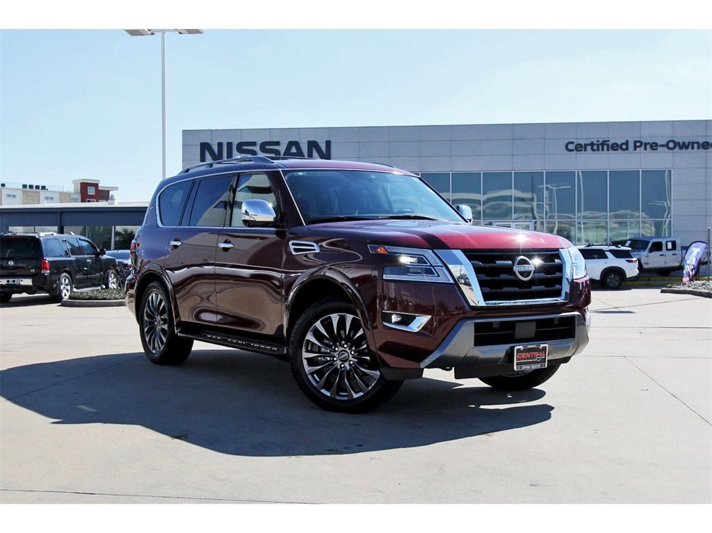 Used 2024 Nissan Armada Platinum w/ Captain's Chairs Package