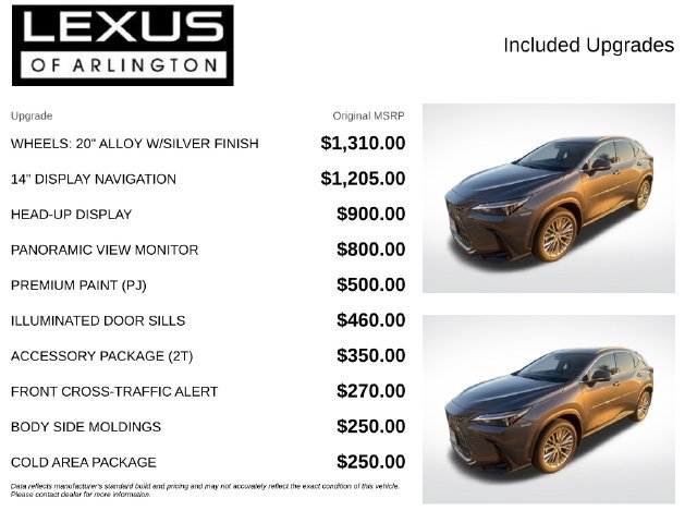 Certified 2025 Lexus NX 350h AWD w/ Accessory Package (2T) image 4