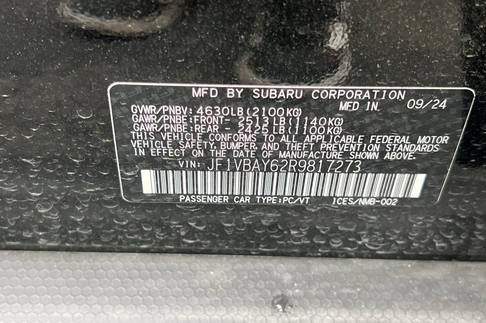 Used 2024 Subaru WRX TR image 54