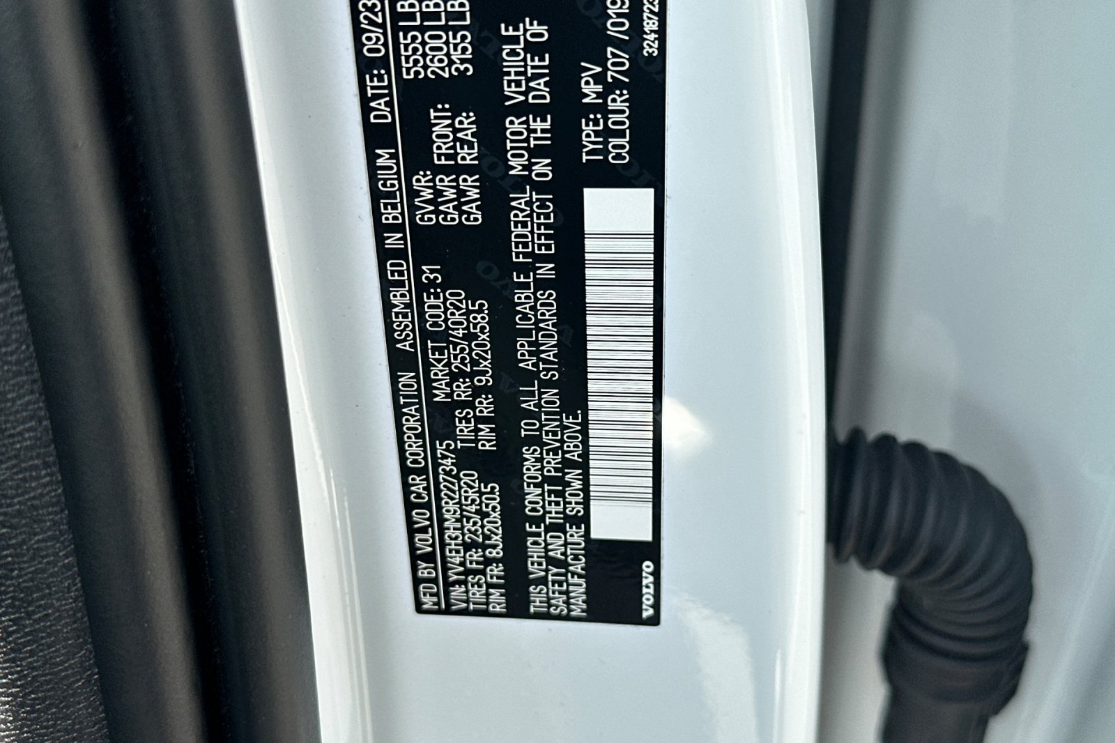 Certified 2024 Volvo XC40 Recharge Ultimate w/ Protection Package Premier RWD image 36