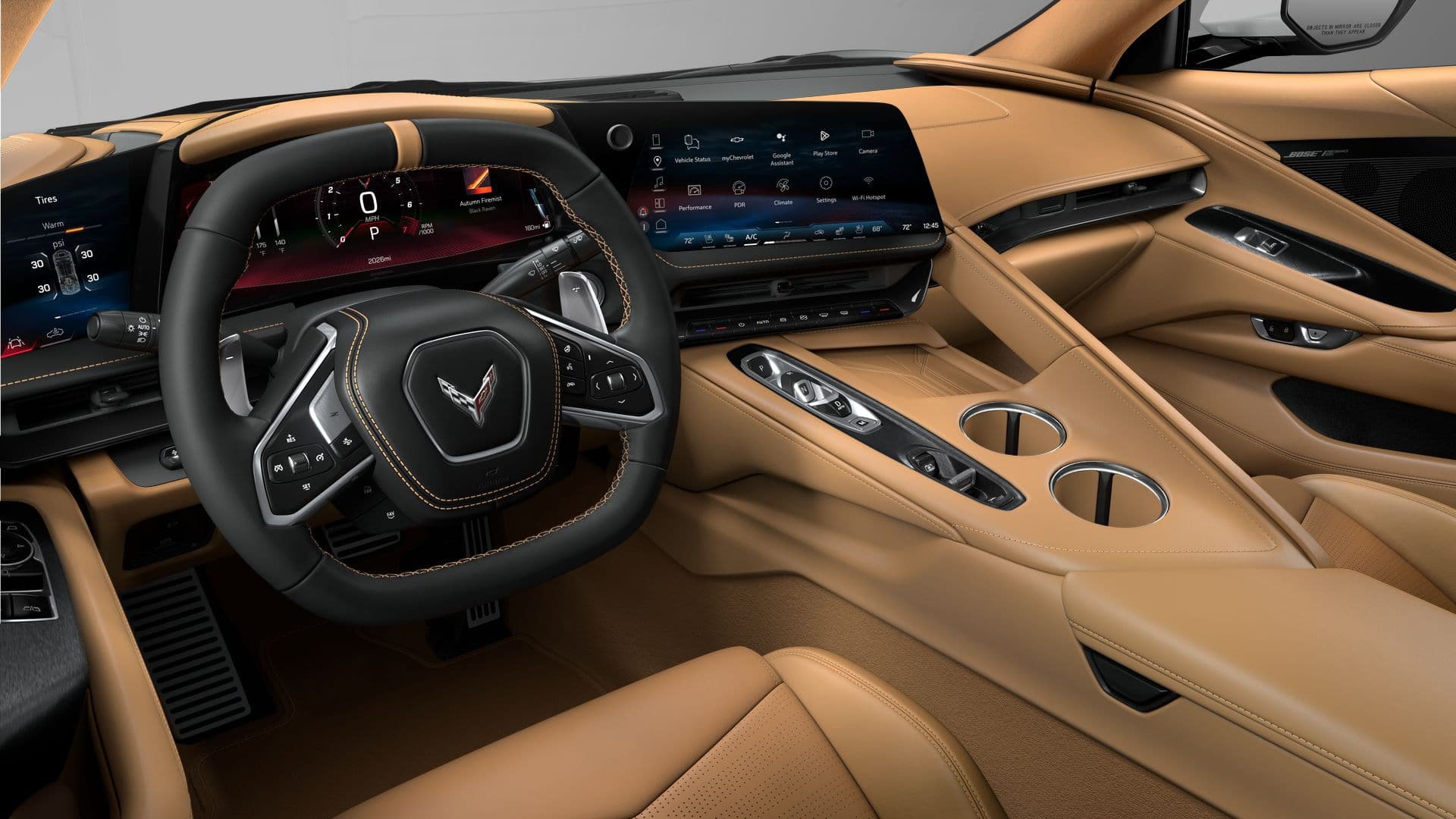 New 2026 Chevrolet Corvette Stingray Premium Cpe w/ Z51 Performance Package RWD image 57