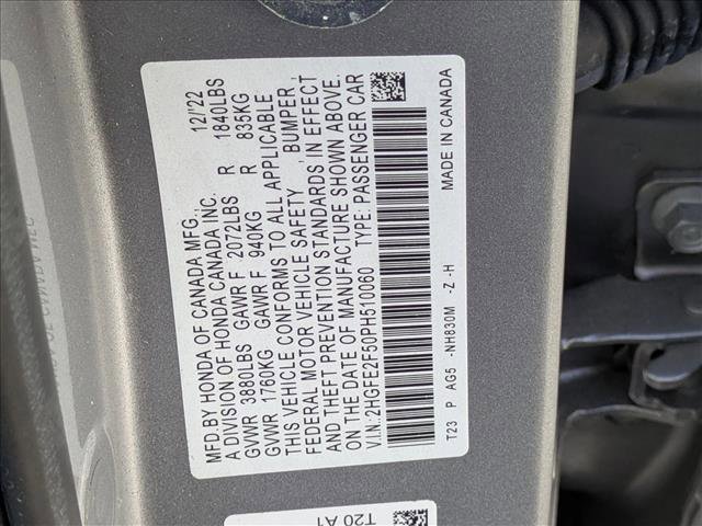 Used 2023 Honda Civic Sport image 14