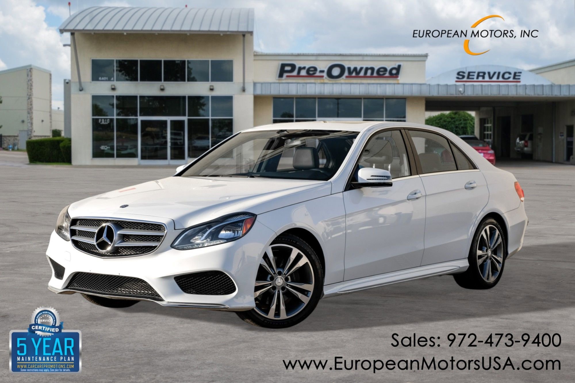 Used 2014 Mercedes-Benz E 350 Sedan w/ Premium 1 Package image 1