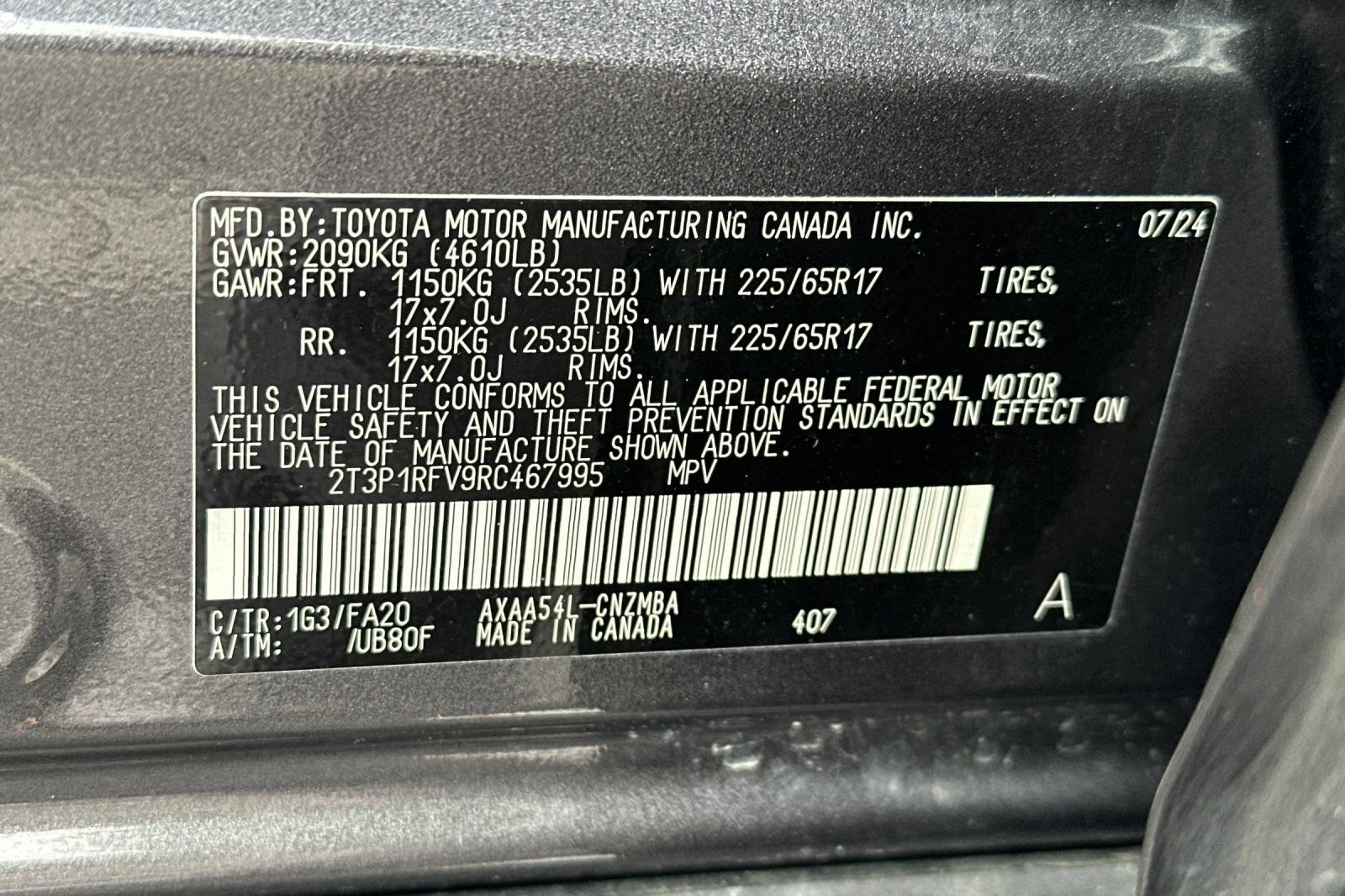 Used 2024 Toyota RAV4 XLE AWD/4WD image 24