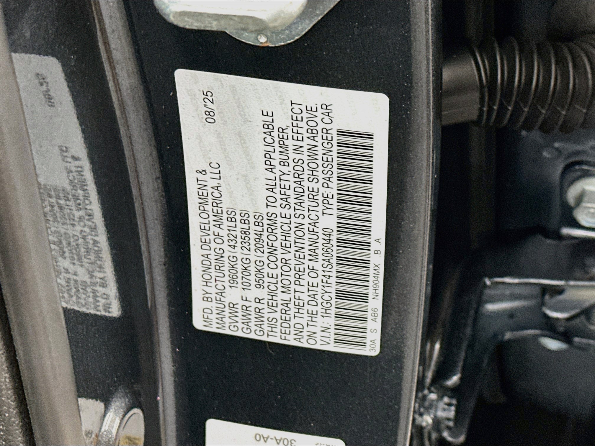 Used 2025 Honda Accord SE image 12