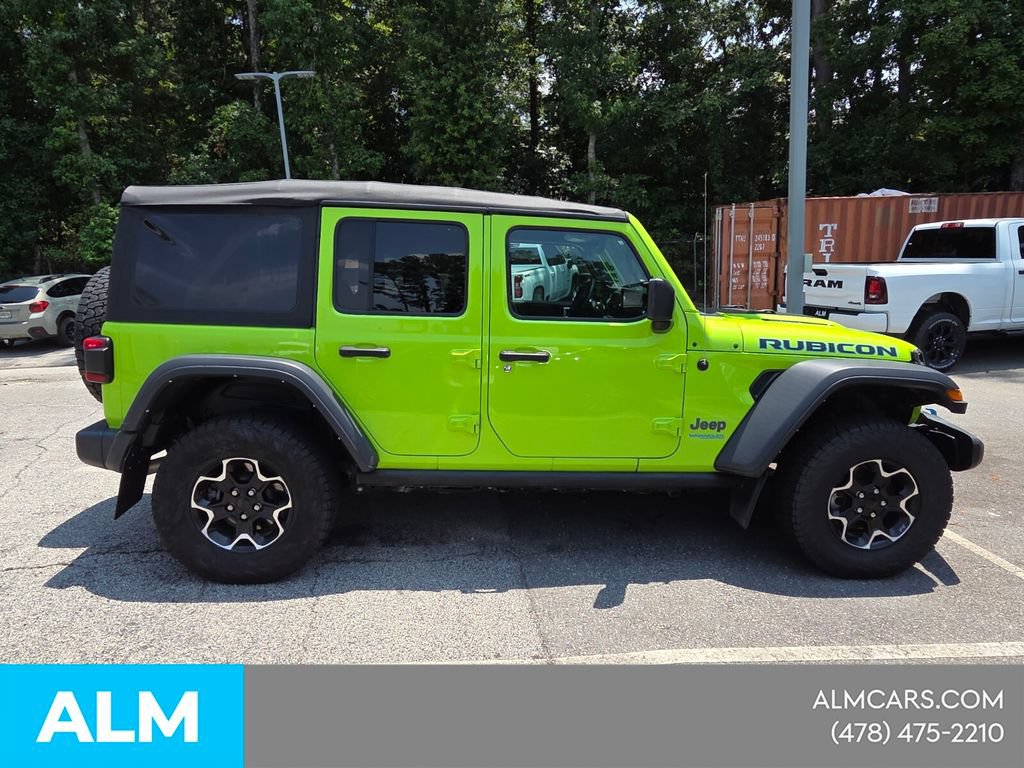 Used 2021 Jeep Wrangler Unlimited Rubicon 4xe w/ Cold Weather Group AWD/4WD image 14