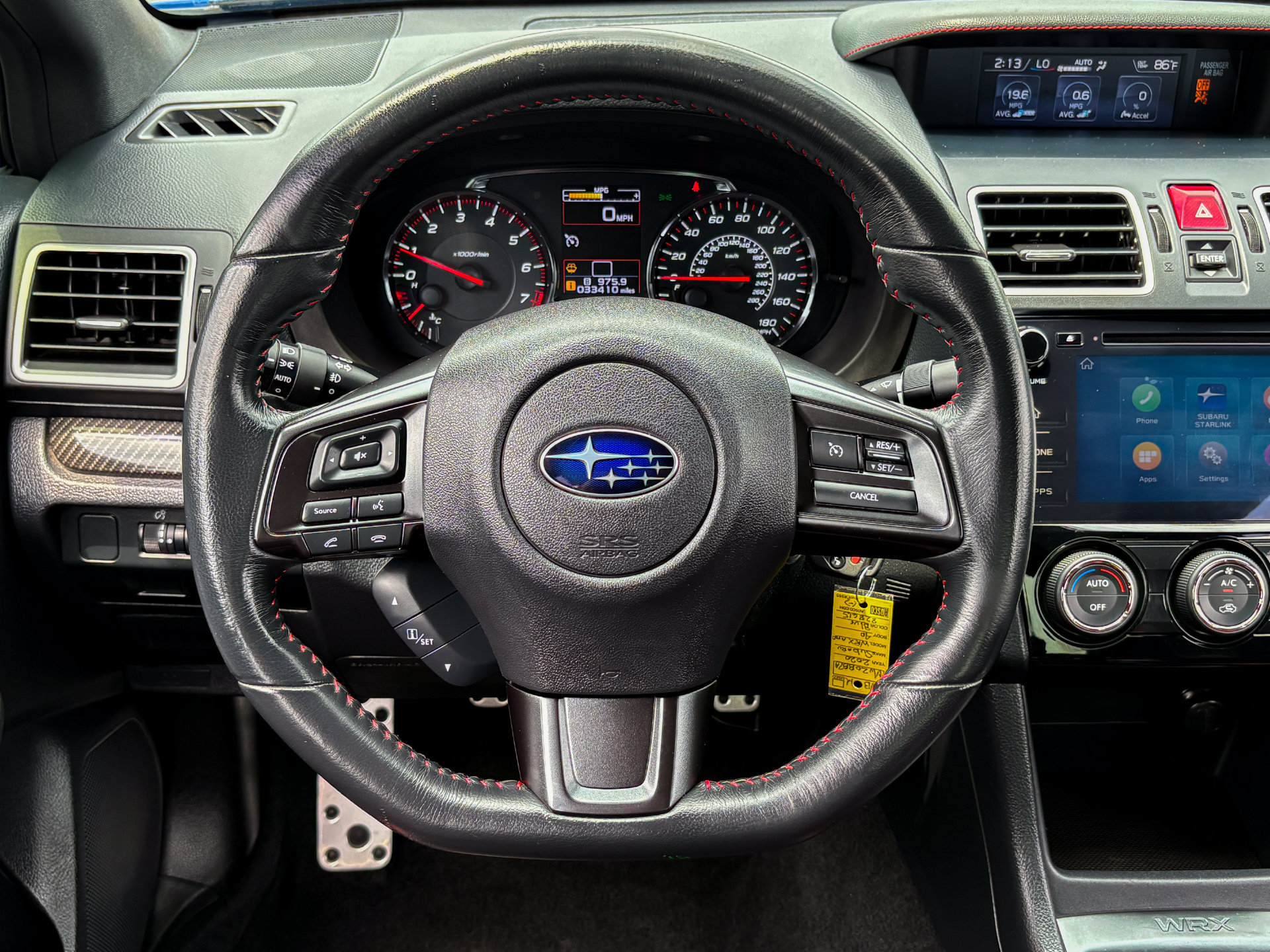 Used 2020 Subaru WRX Premium w/ Performance Package AWD/4WD image 18