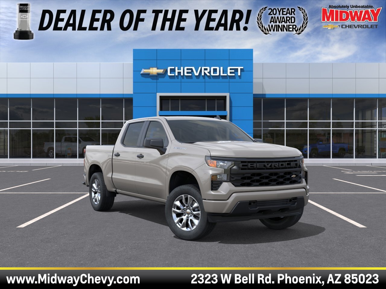 New 2026 Chevrolet Silverado 1500 Custom RWD image 1