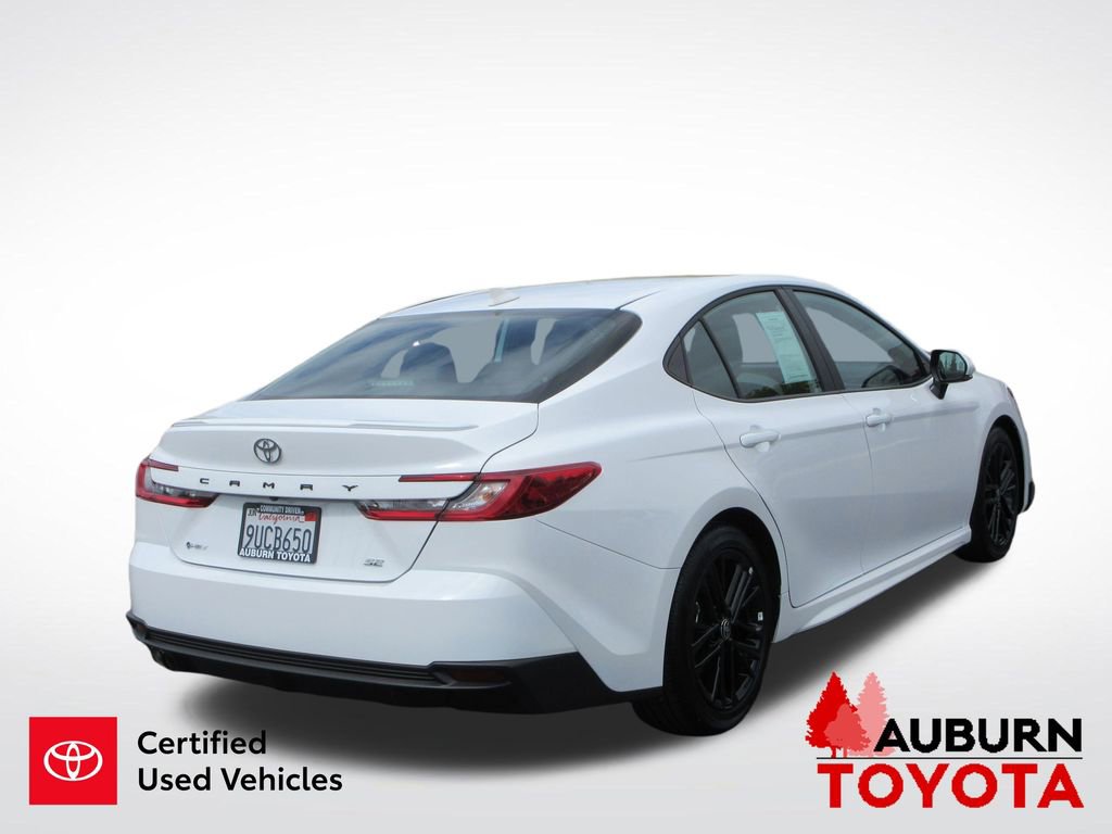 Certified 2025 Toyota Camry SE w/ Convenience Package FWD image 8