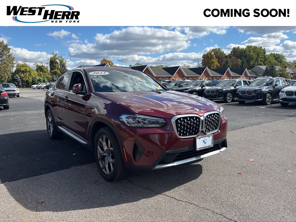 Certified 2023 BMW X4 xDrive30i w/ Premium Package