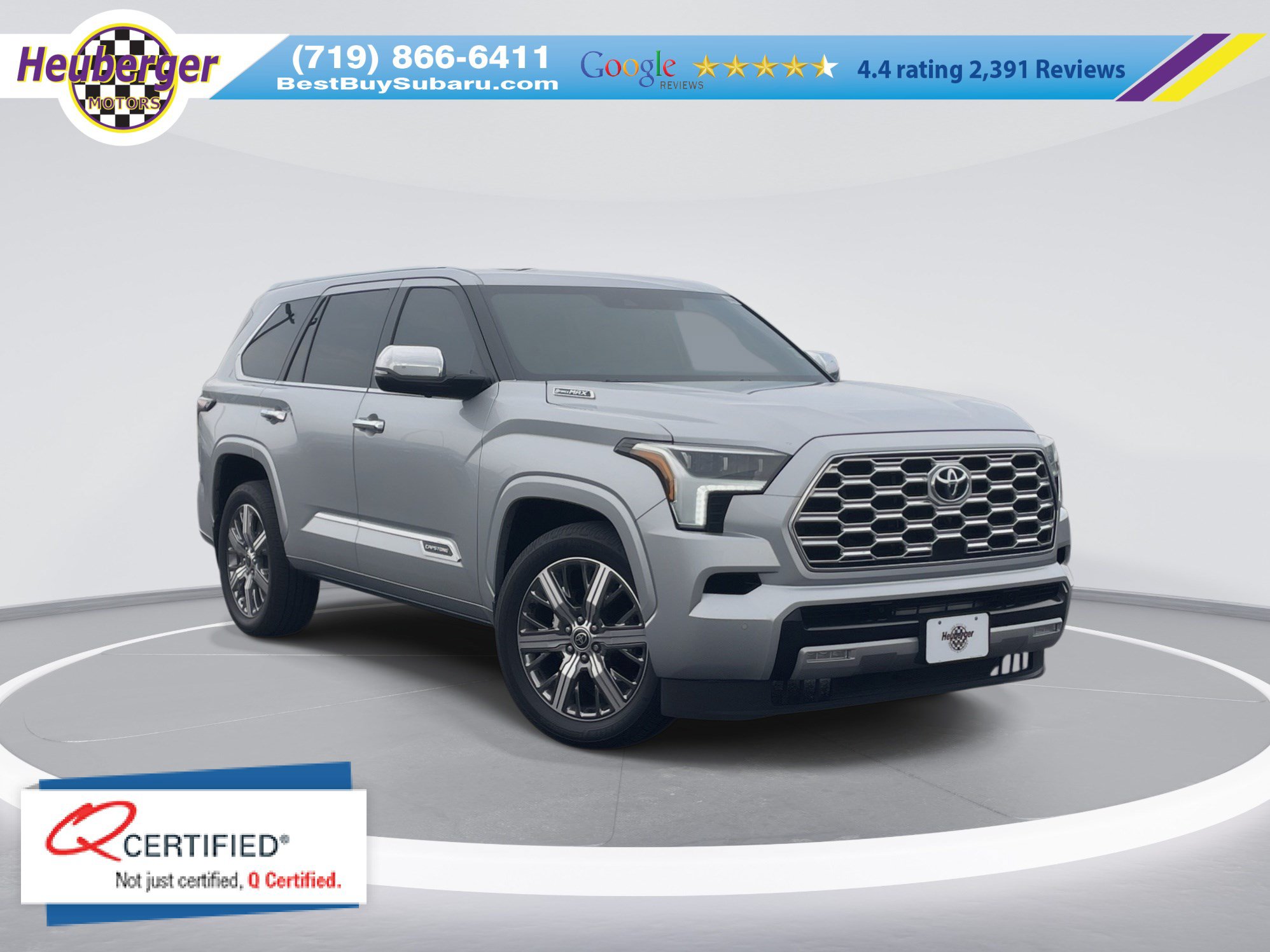 Used 2023 Toyota Sequoia Capstone AWD/4WD video 1