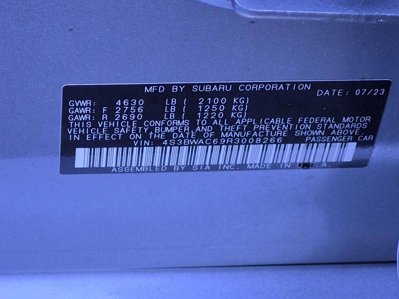 Certified 2024 Subaru Legacy Premium AWD/4WD image 32